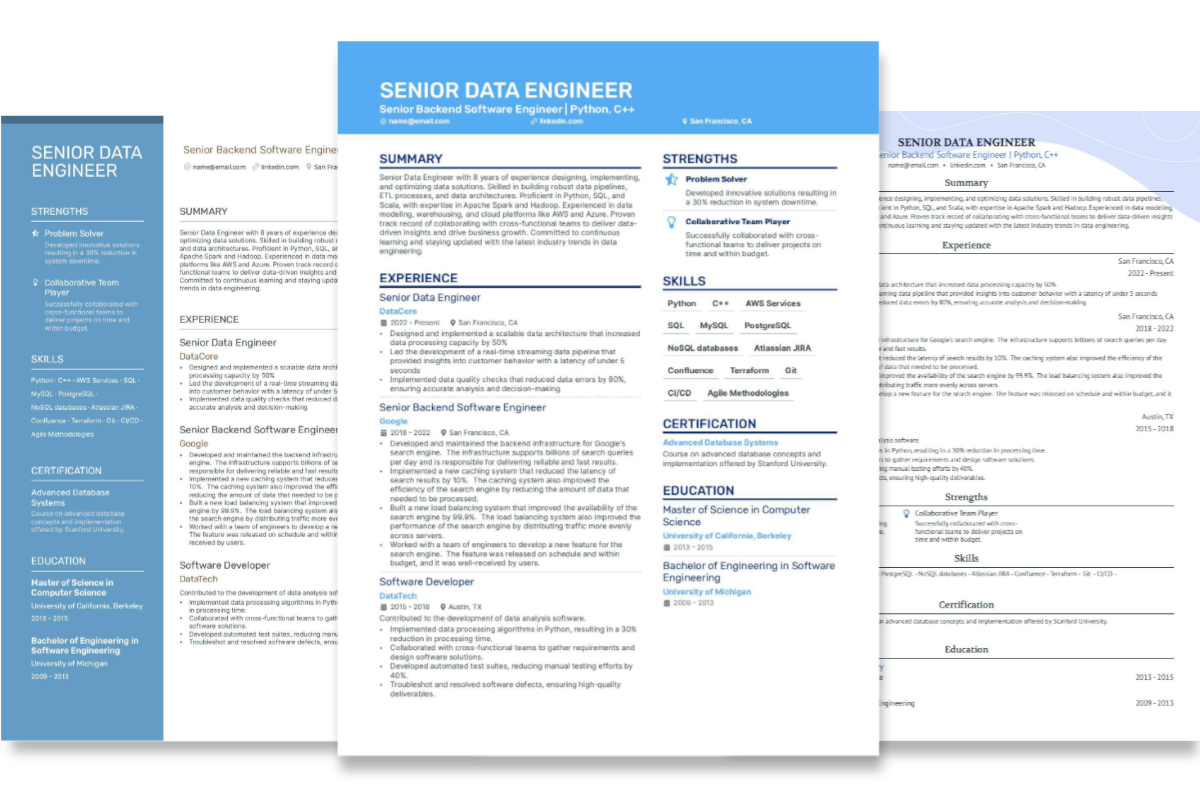 Resume-templates